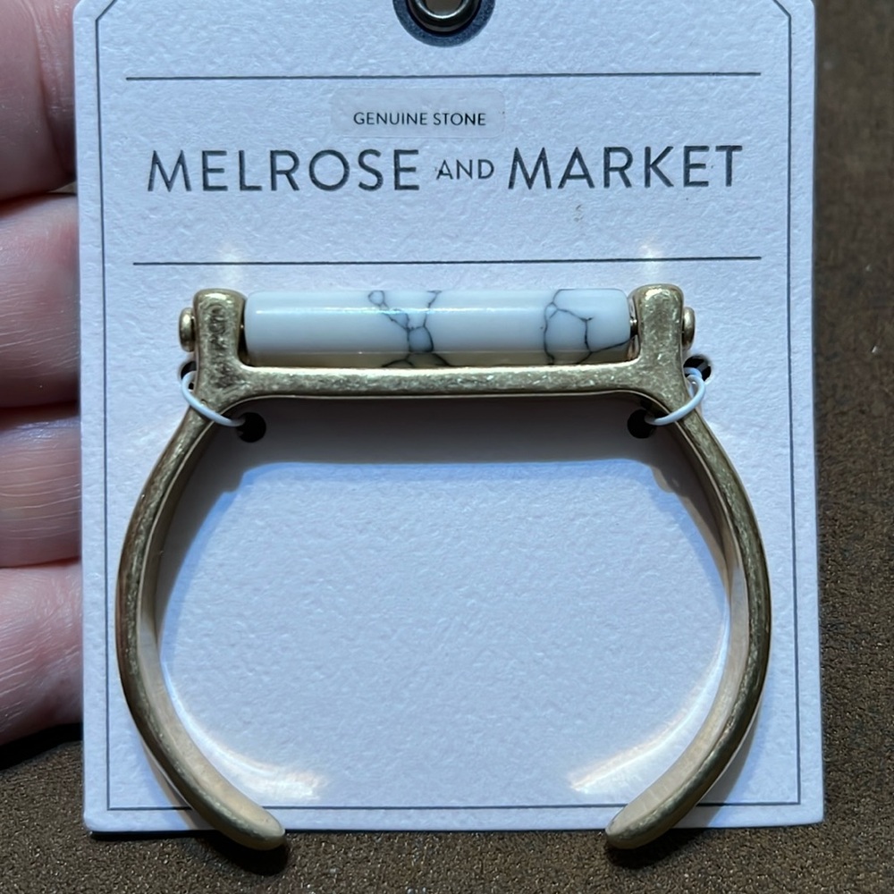NWT Melrose and Market Bracelet W/ Genuine Stone